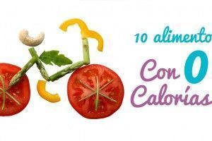 Alimentos con pocas calorías: 10 alimentos de 0 calorías