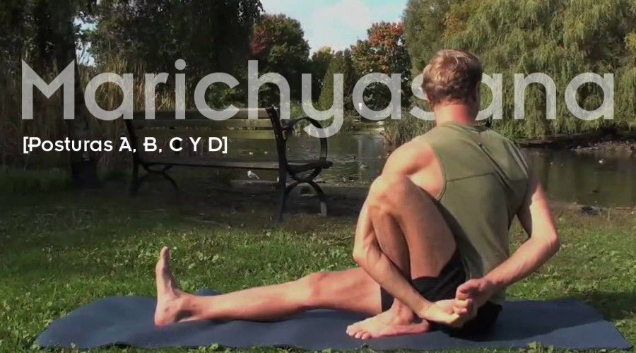 Marichyasana: las 4 variantes con vídeos